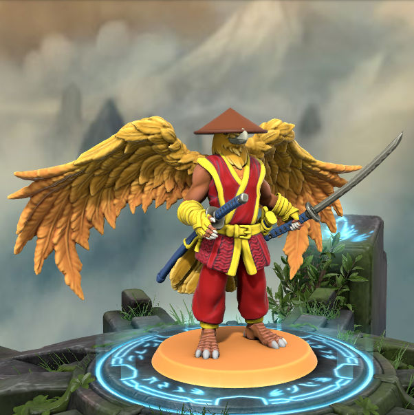 Hero Forge Buraimon by wjones215 on DeviantArt