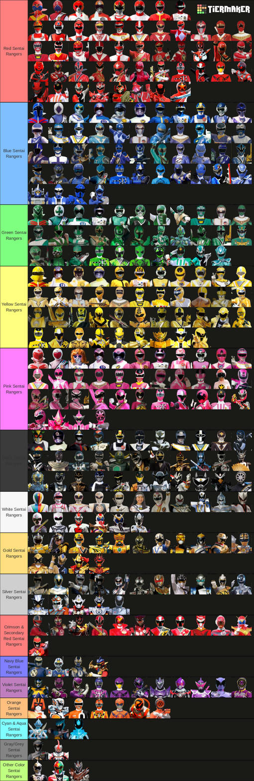 Sentai Color Graph Gorenger-Boonboomger by wjones215 on DeviantArt