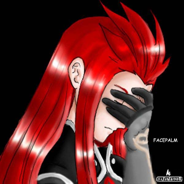 Asch facepalm