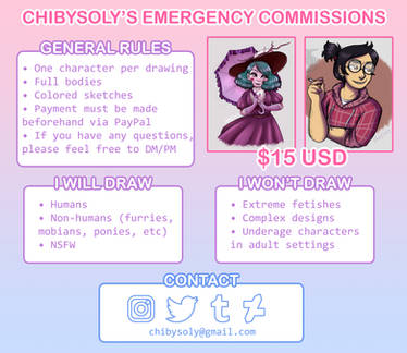 Emergency Commission info