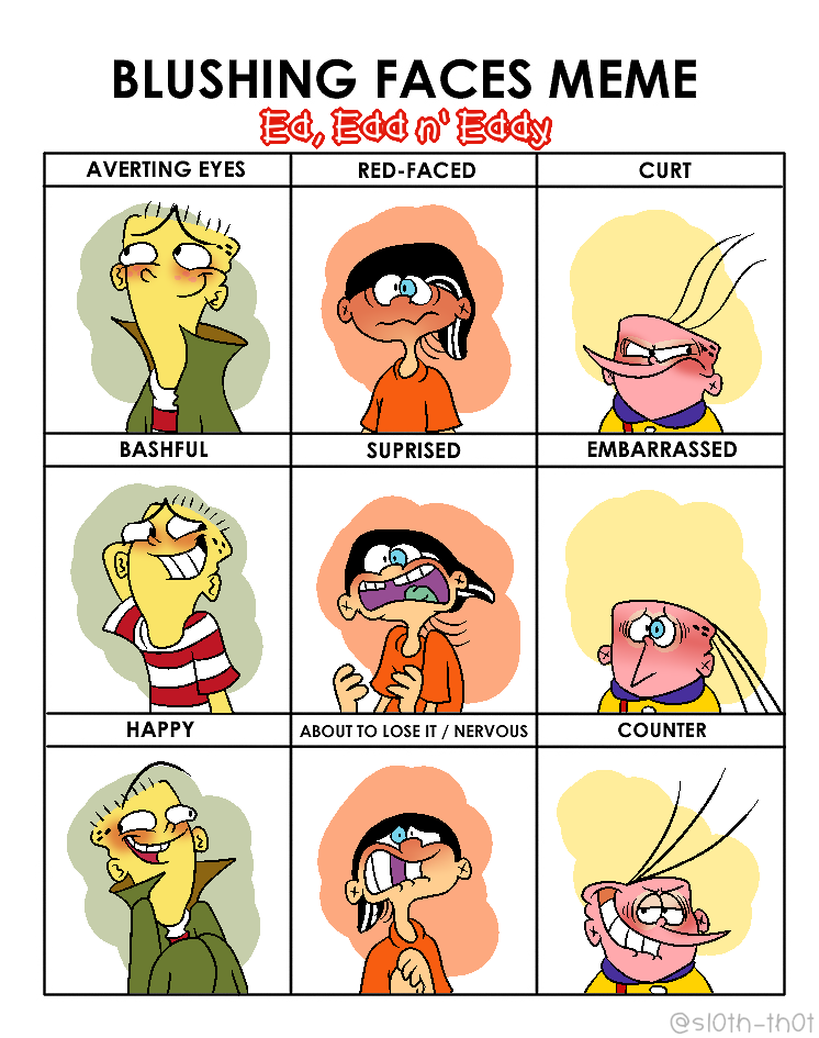 blushing faces meme from PIXIV by miimiiakatsuki on DeviantArt