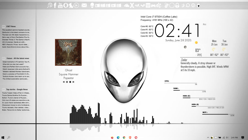 Alienware in the White by suzerstar on DeviantArt