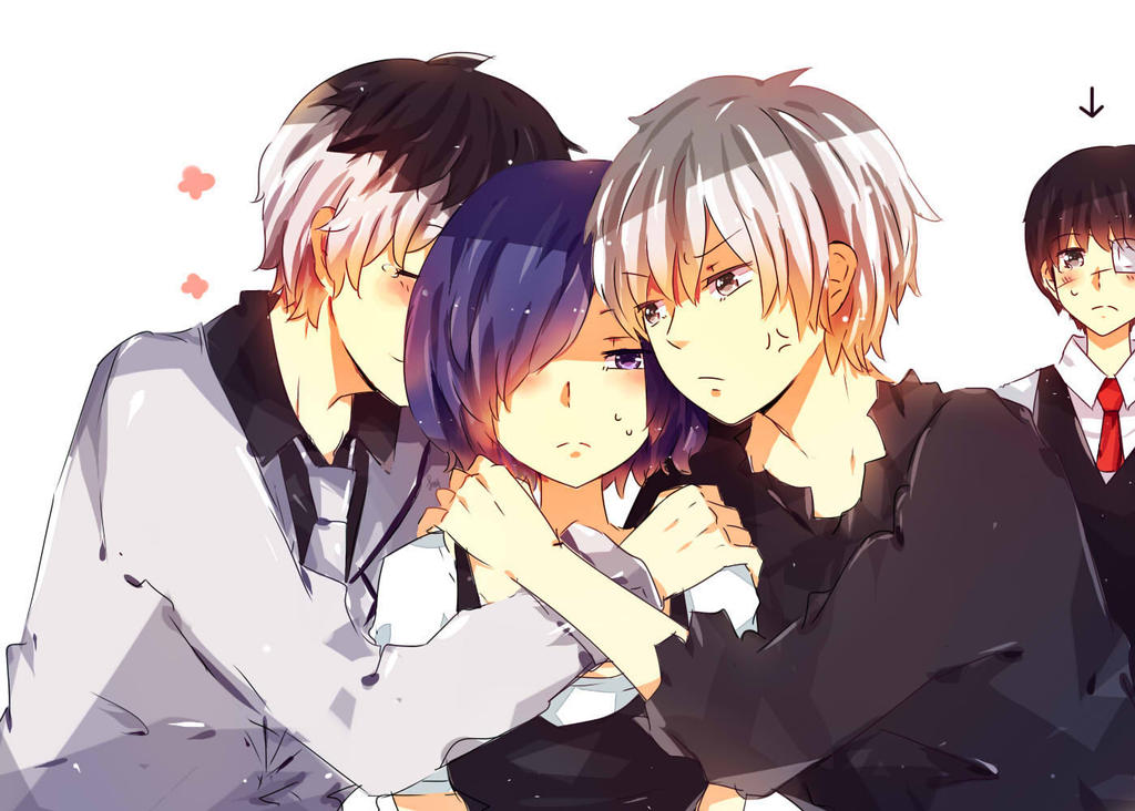 Kanekis and Touka-chan