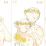 (CLOSED) YCH SunflowerCrown - set price