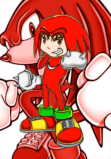 Cosplay: Knuckles the Echidna by Peblo on DeviantArt