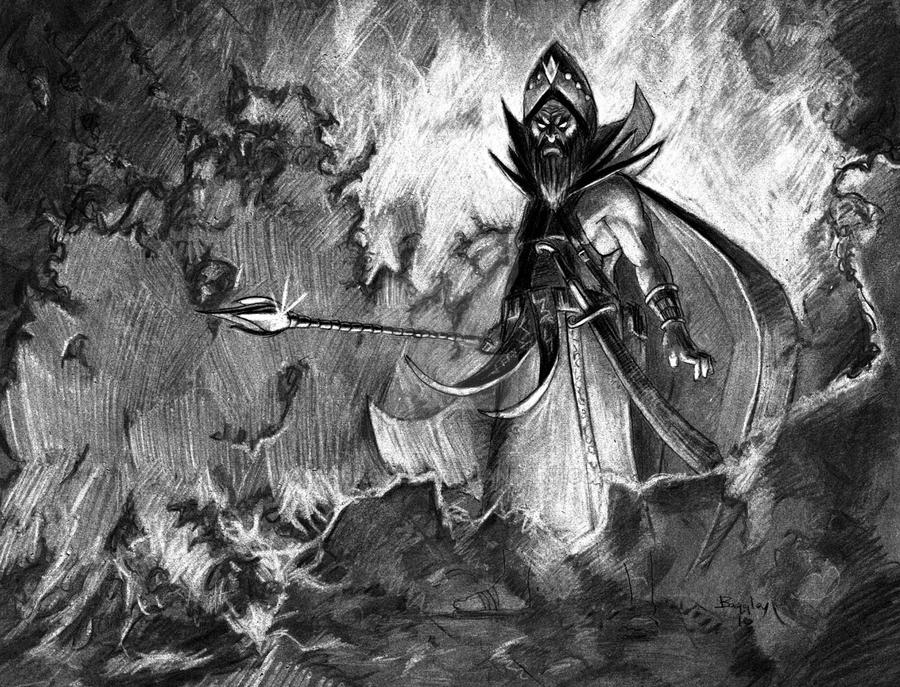 Pyromancer by IanBaggley on DeviantArt