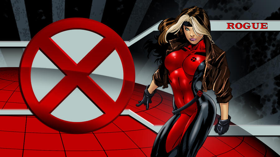 Rogue Redes red Rogue Wallpaper by Seymour86 on DeviantArt