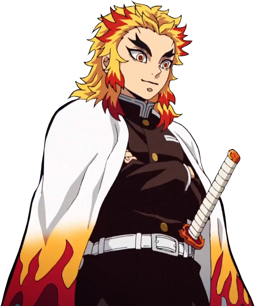 Kyojuro Rengoku Render by AnimeRendersss on DeviantArt