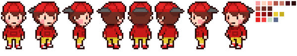 Brian Sprite Sheet WIP