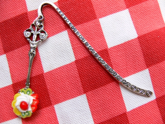 Sweet bookmark - handmade jewelry