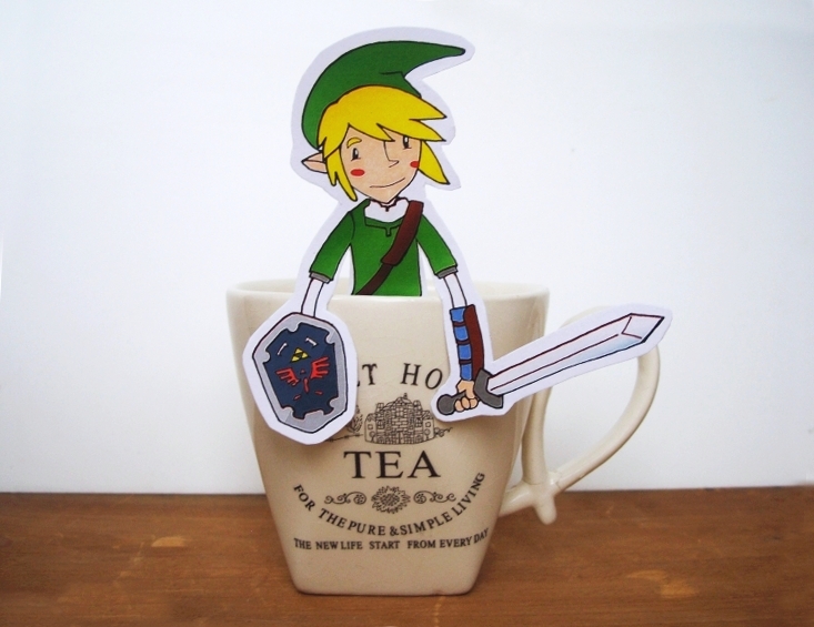 Link Legend of zelda - tea hanger