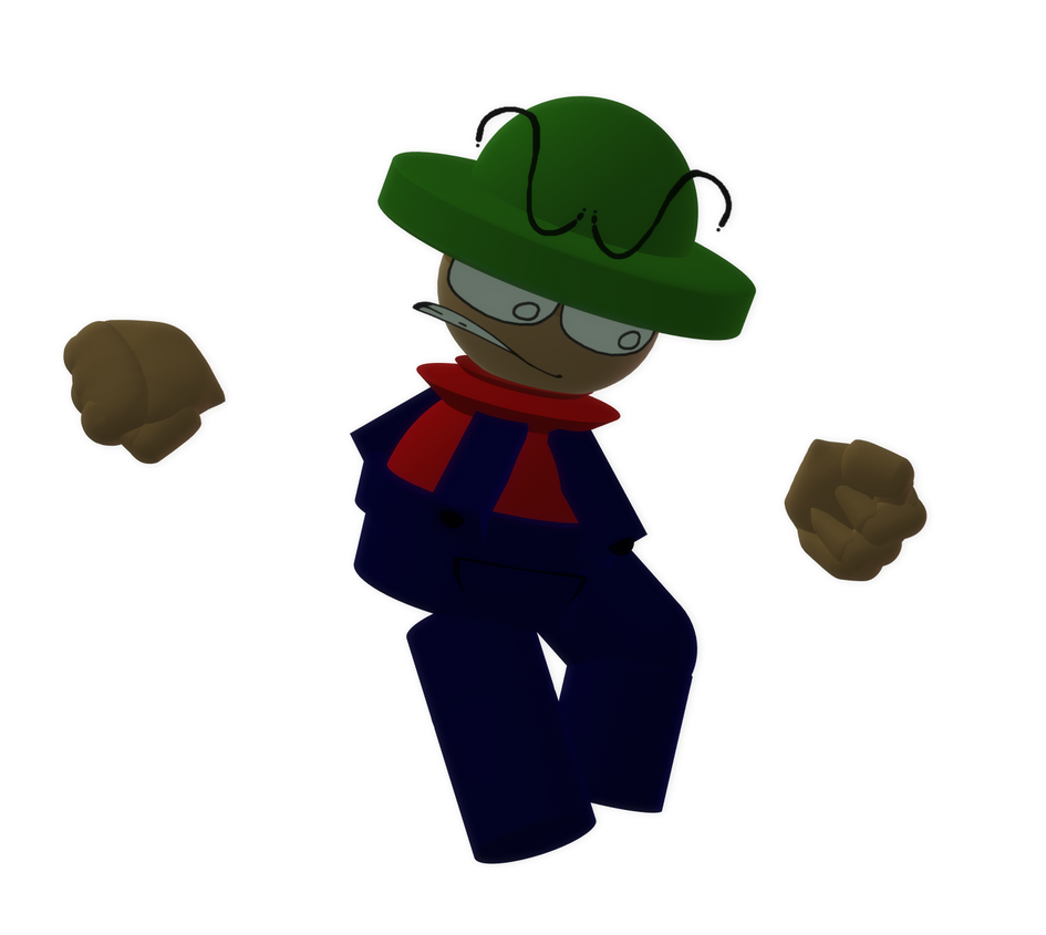 Disruption Bambi model i made lol by CalmDistribution286 on DeviantArt