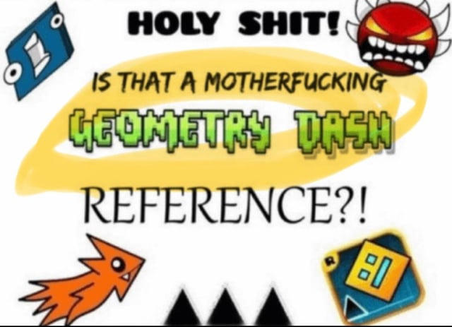 Geometry dash reference!!1!1!1 by CalmDistribution286 on DeviantArt