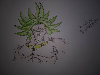 Broly the legendary super saiyan