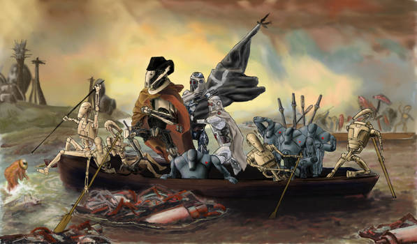 Grievous Crosses the Delaware