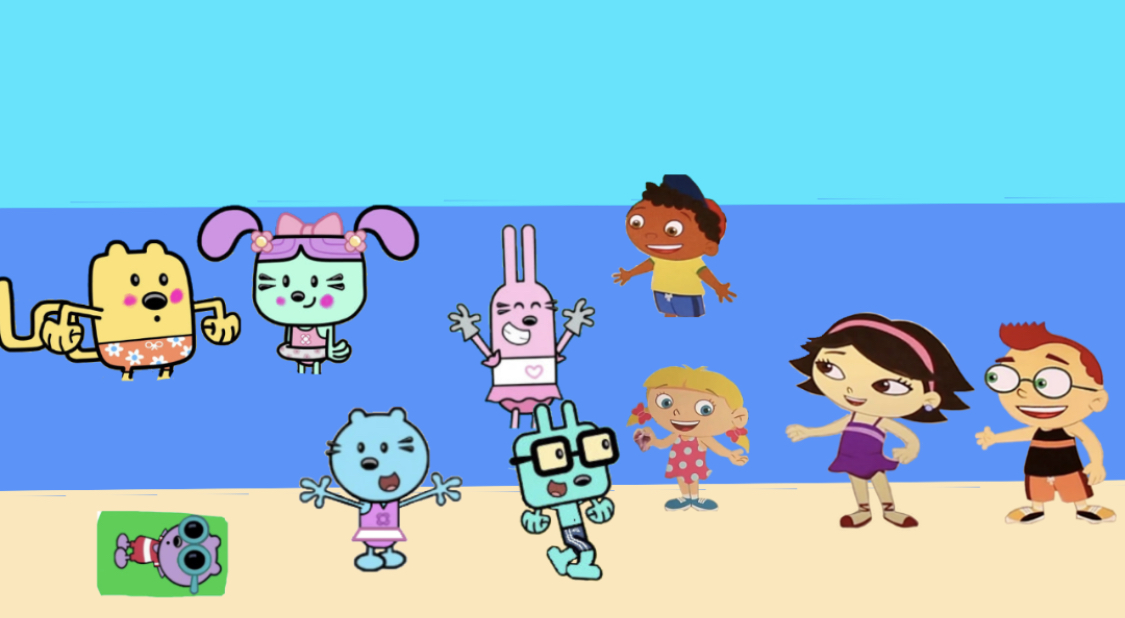 little einsteins and wow wow wubbzy beach by mrmuhammad11200 on DeviantArt