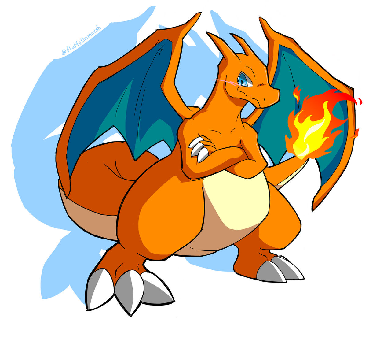 Charizard Refrence Charizard by marshie-65 on DeviantArt