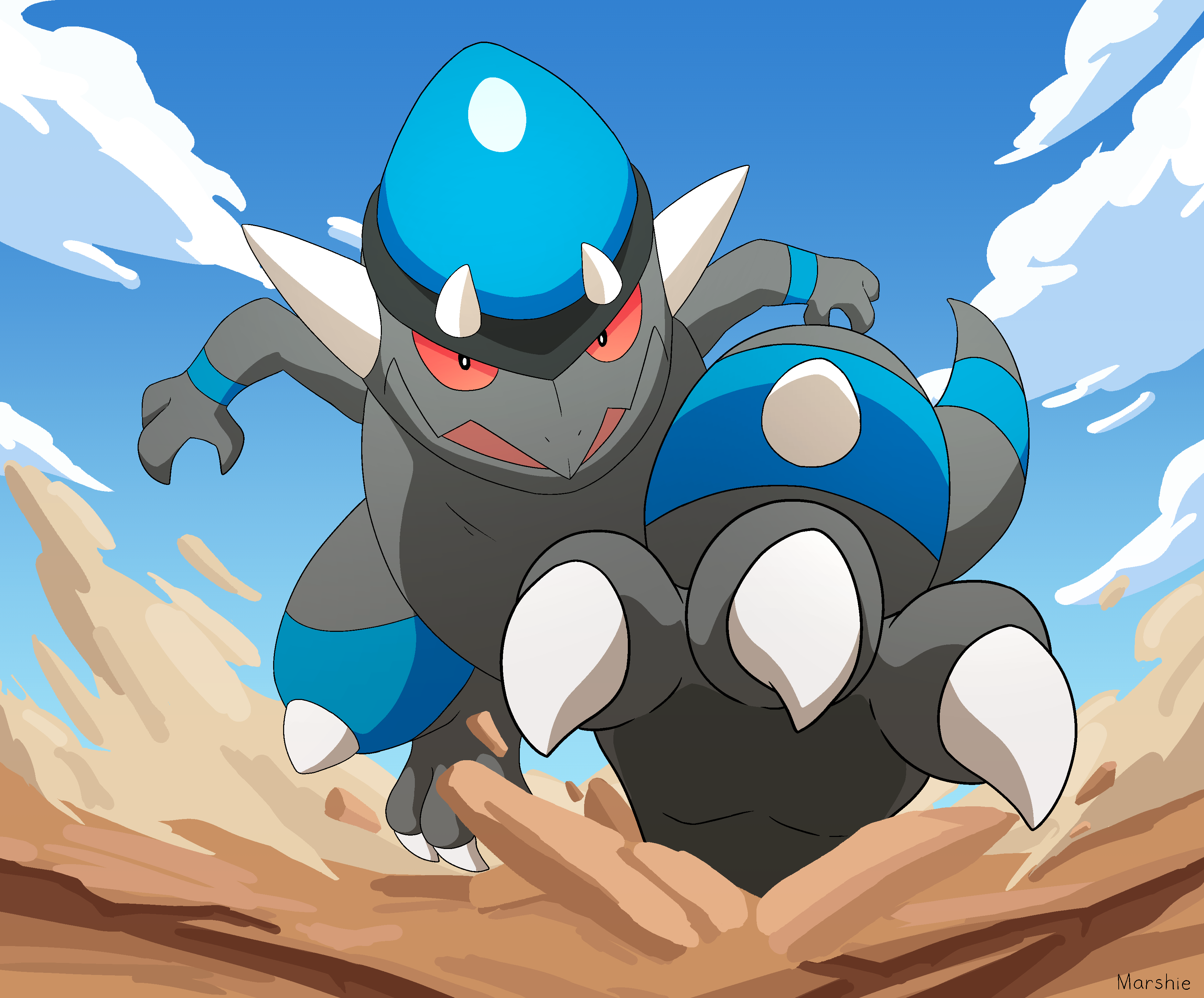Variant Rampardos Rampardos by marshie-65 on DeviantArt