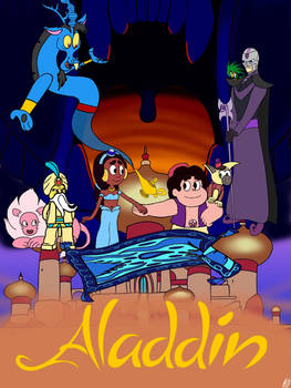 Aladdin (Stevonnie Style) Digital Poster