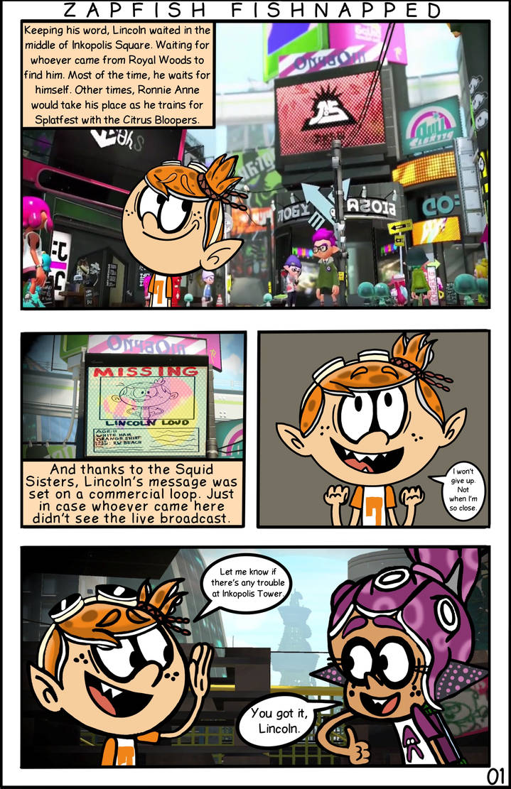 Zapfish Fishnapped pg 1 by admiralDT8 on DeviantArt