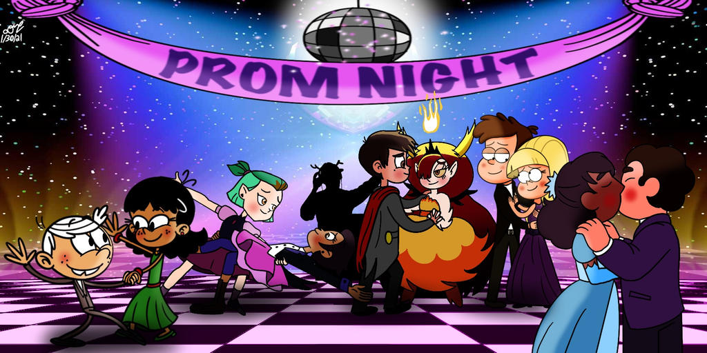 Cartoon Prom by admiralDT8 on DeviantArt