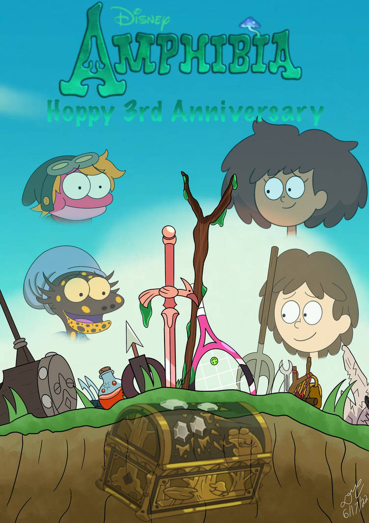 Amphibia Prom Amphibia 3rd Anniversary by admiralDT8 on DeviantArt