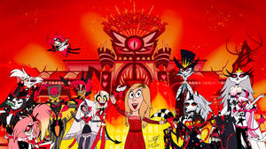 Helluva/Hazbin Poster