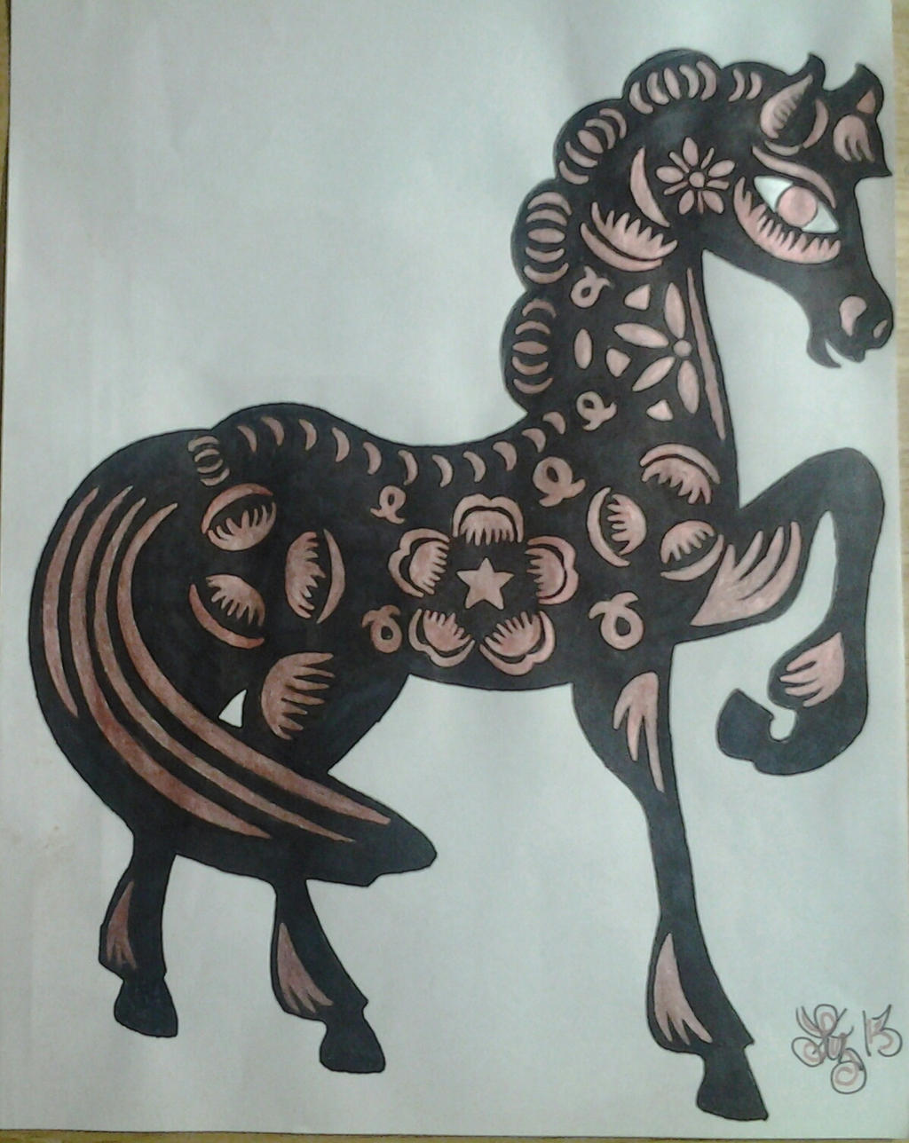 Ornate Horse