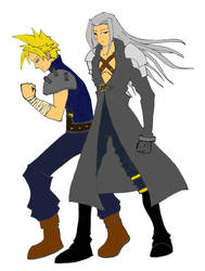 Cloud and Seph