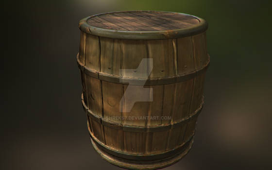 Wooden Barrel