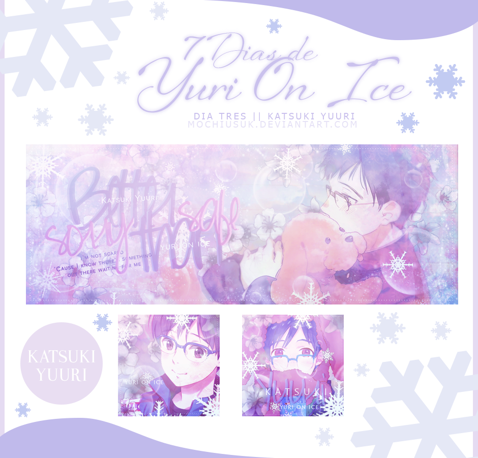 || Dia 3 / Portada + 2 Icons Yuuri K ||