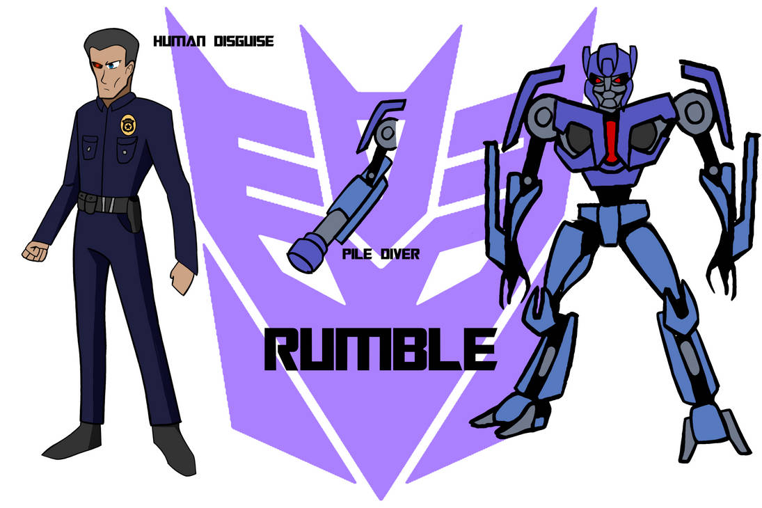 Transformers: ROTF AU - Rumble by Everyfan180 on DeviantArt