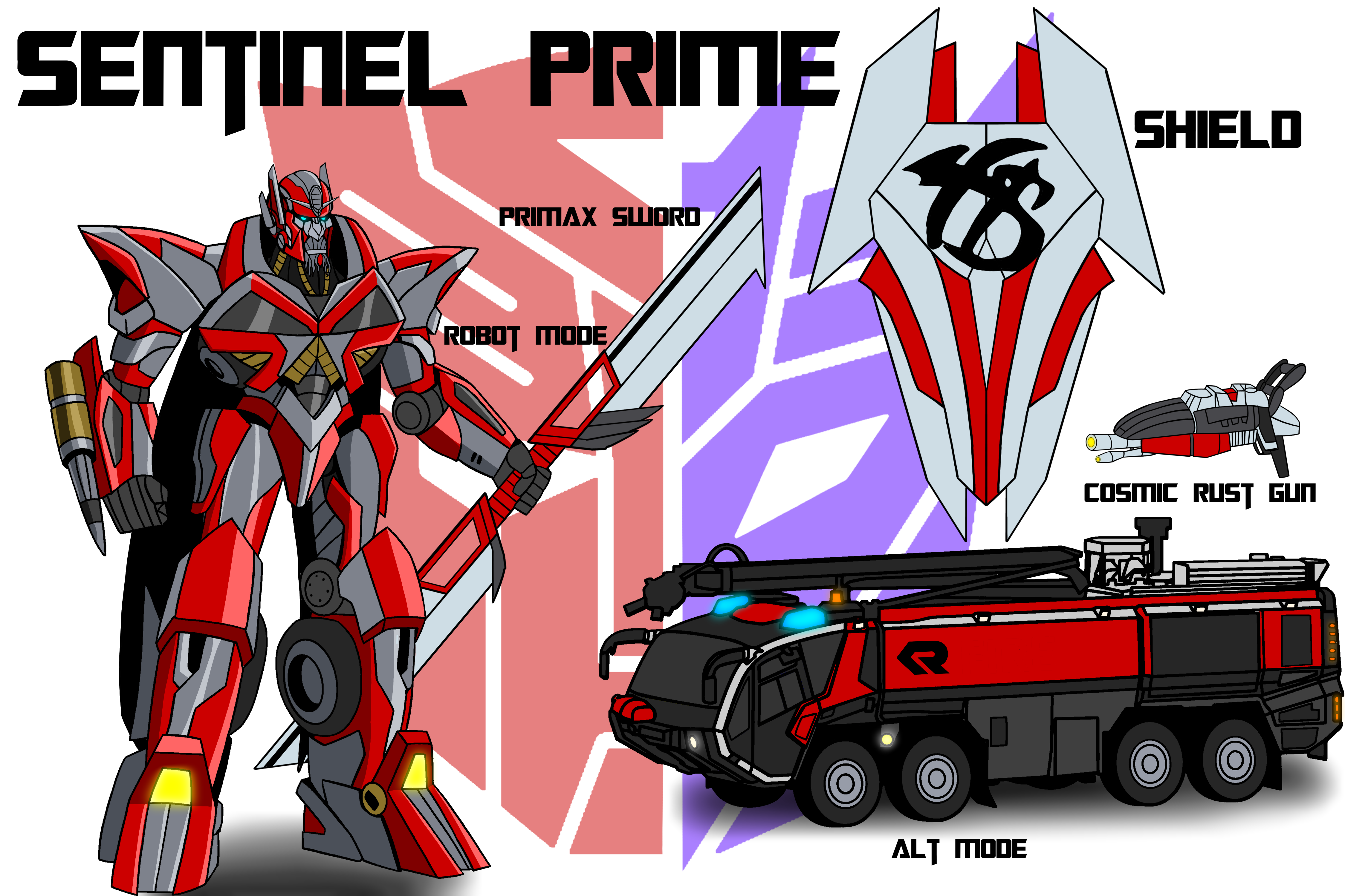 Sentinel Prime Evolution Transformers: DOTM AU - Sentinel Prime by Everyfan180 on DeviantArt