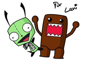 Gir Loves Domo Too