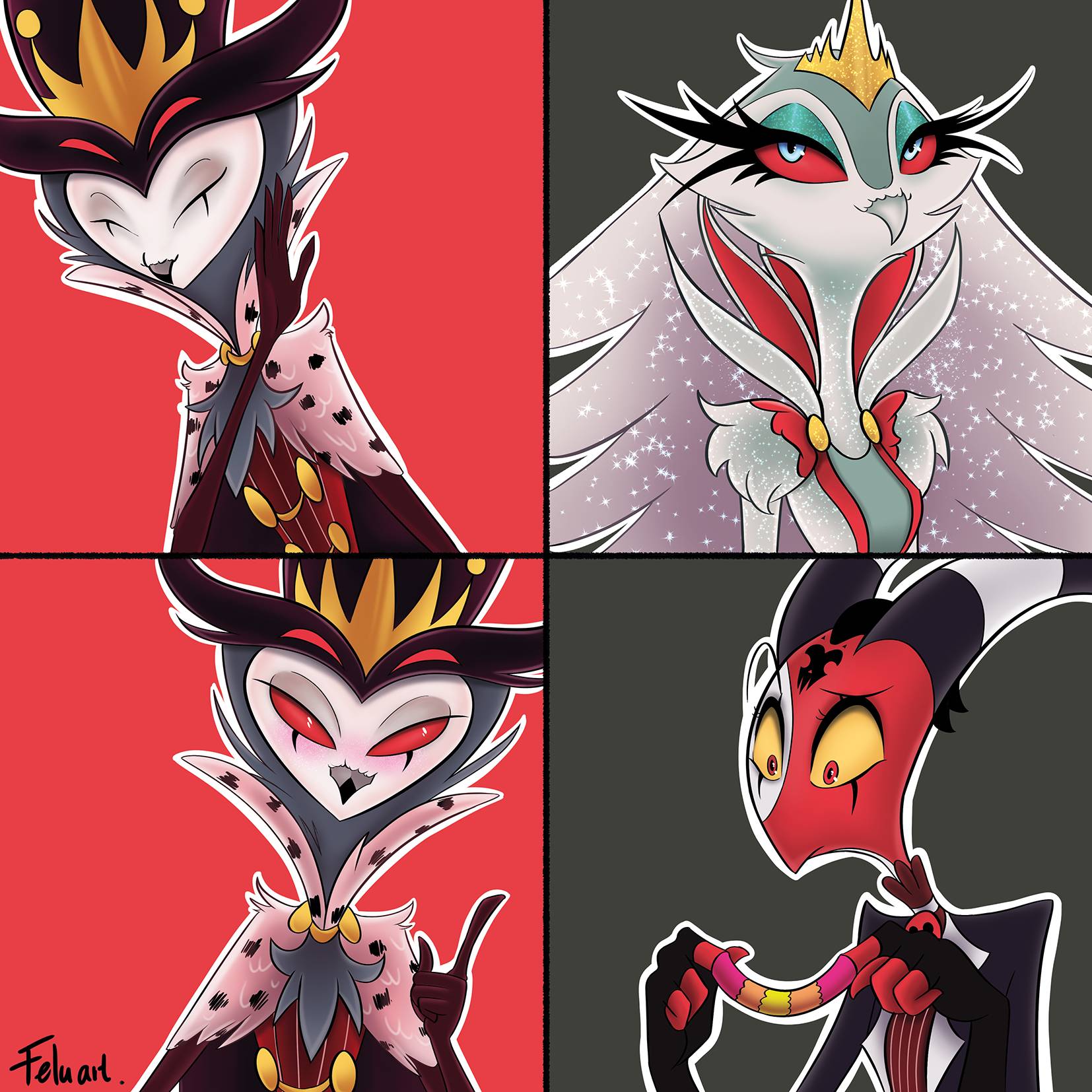 Helluva Boss Stolas X Blitzo Wattpad Verosika Helluva Blitzo Hazbin