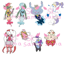 PokeFusions Price Reduction OPEN by NekoOfWanton89