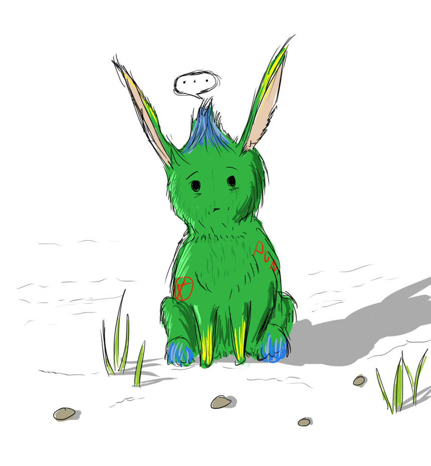 troll bunny by boringcabage on DeviantArt