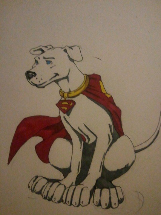 Krypto The Super Dog By Blrout On Deviantart