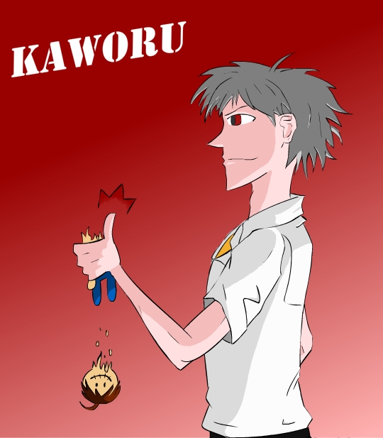 Kaworu by Shmuggly