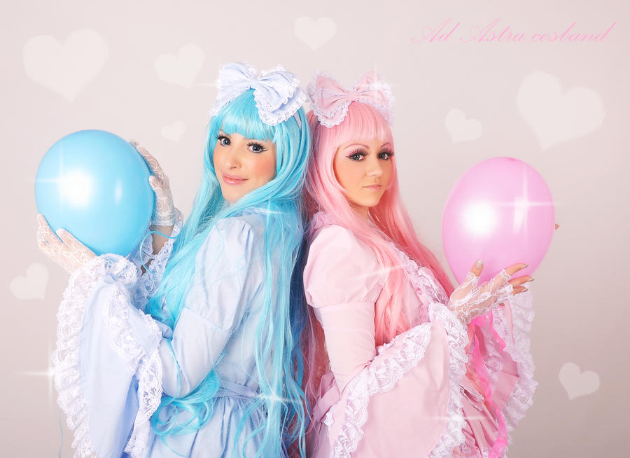 Sweet Lolitas - blue and pink