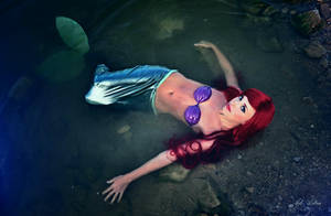 Ariel at the bottom of the sea