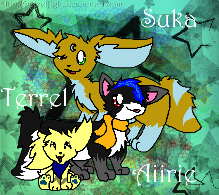 Suka,Terrel and Aiirie