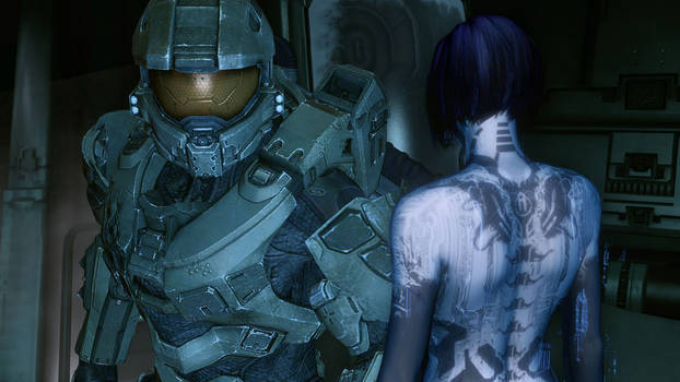 Master Chief and Cortana