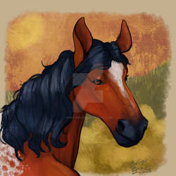 Horse painting
