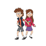 Gravity Falls - Dipper and Mabel