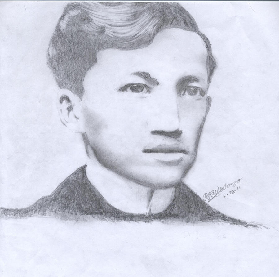 Jose Rizal Face Drawing Easy at Carroll Zabala blog