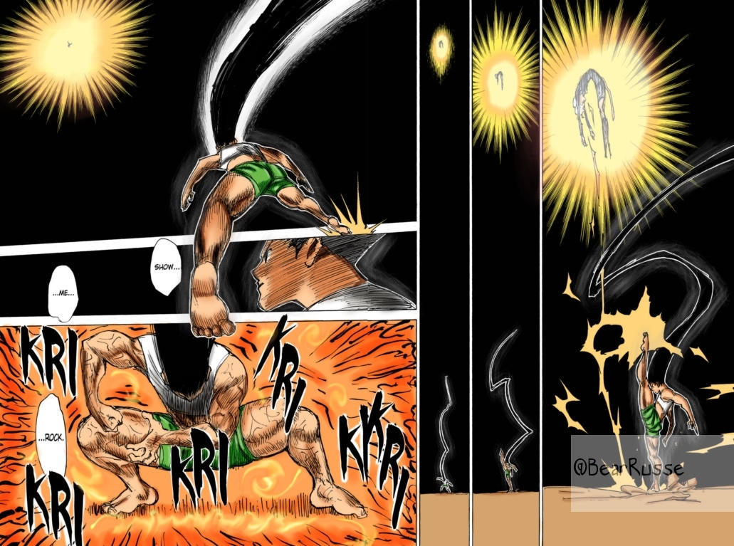 Gon vs Pitou Manga coloring by LeoBearRusse on DeviantArt