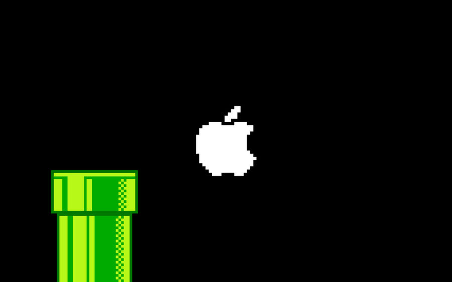 8 Bit Rotten Apple 8-bit Apple by EricSpencer on DeviantArt