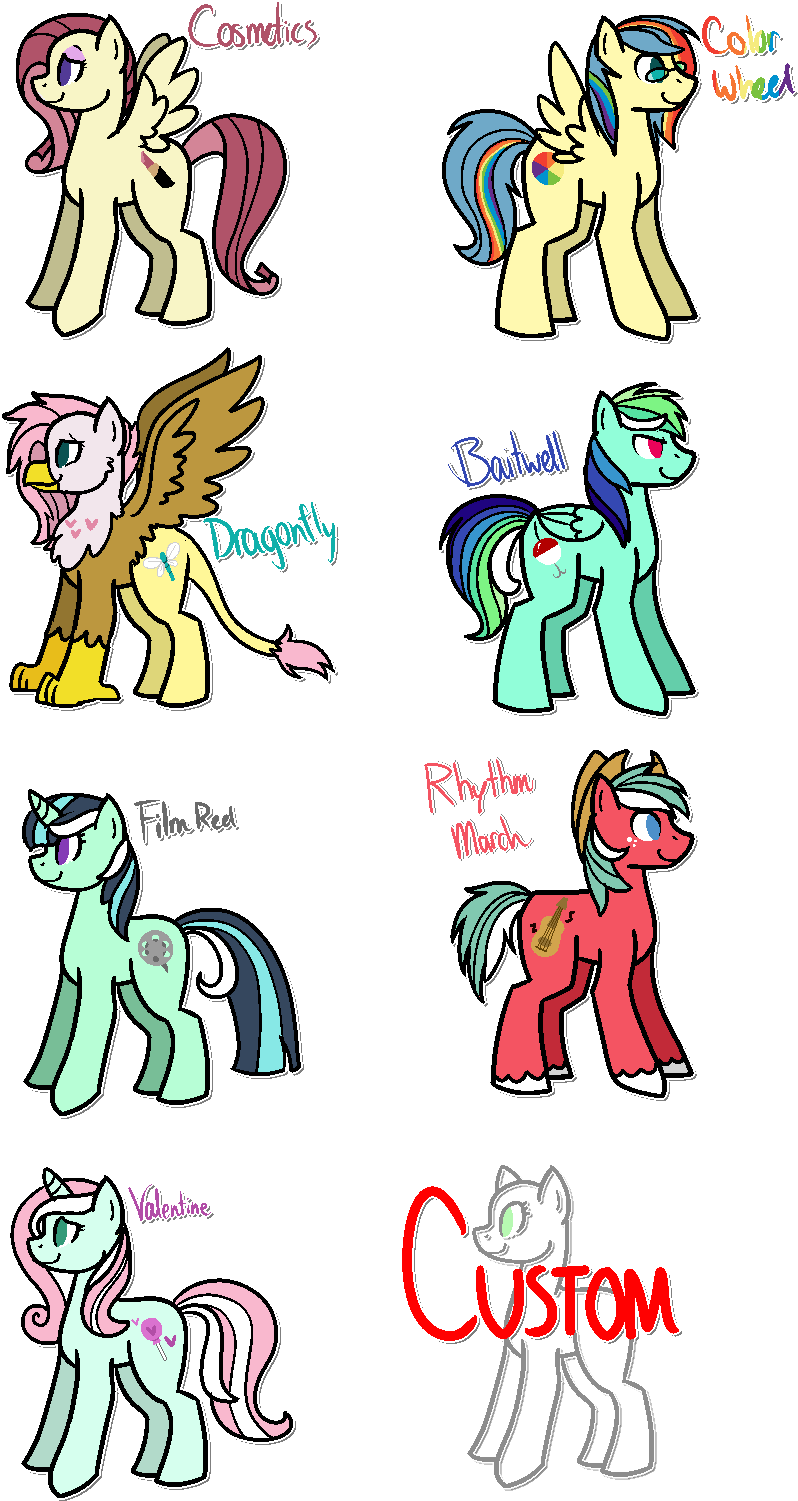 [CLOSED] - Shipping Ponies Batch 1