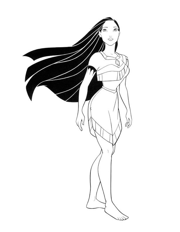 Pocahontas by Writer-Colorer on DeviantArt